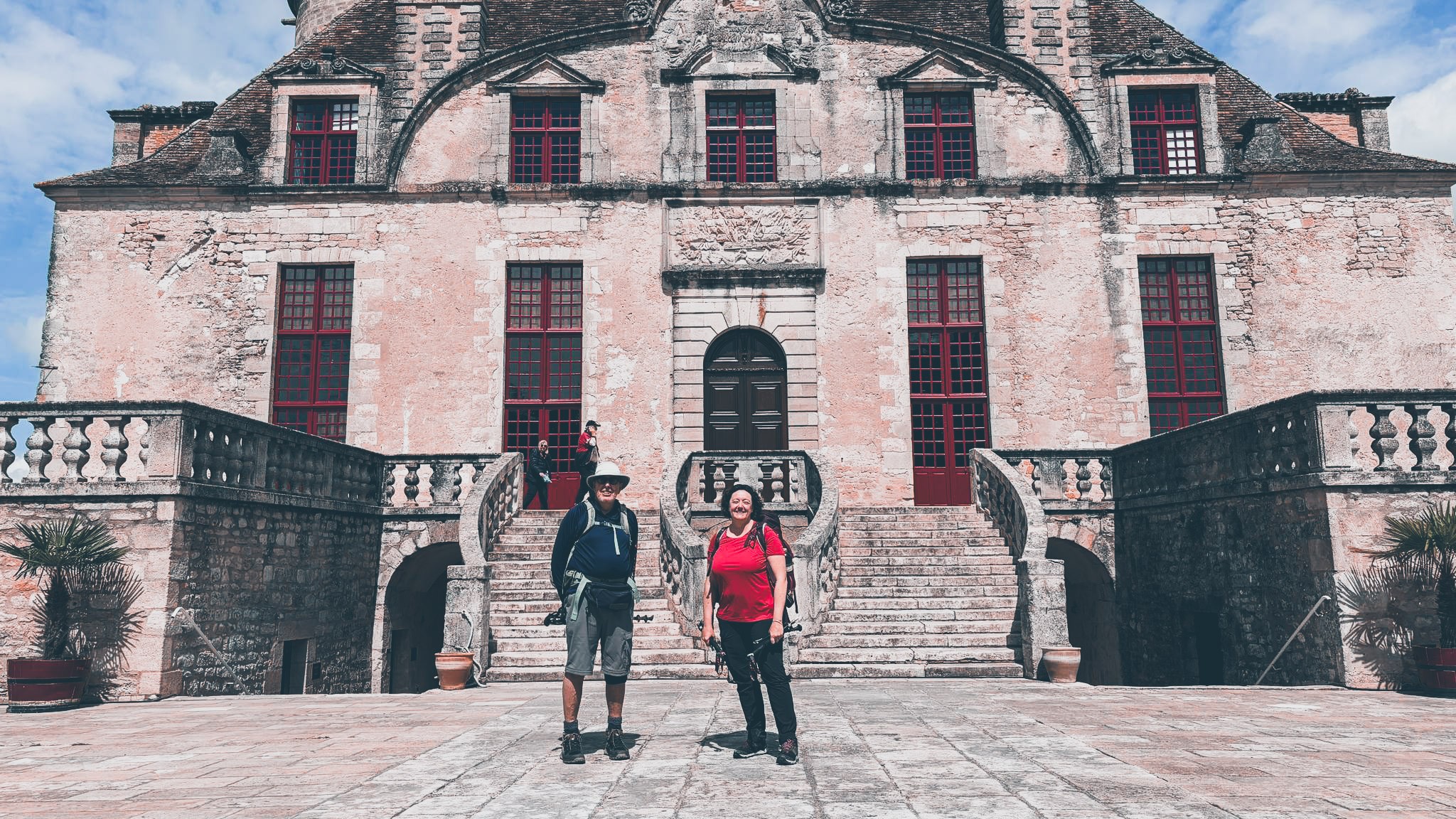 Un québécois et une suisse sur le chemin d'Amadour GR81 entre Monségur, Duras et Eymet !